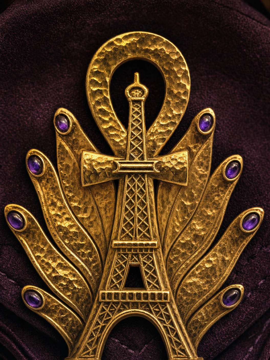 Détail du fermoir